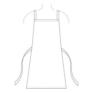 Apron (RKUA018) White