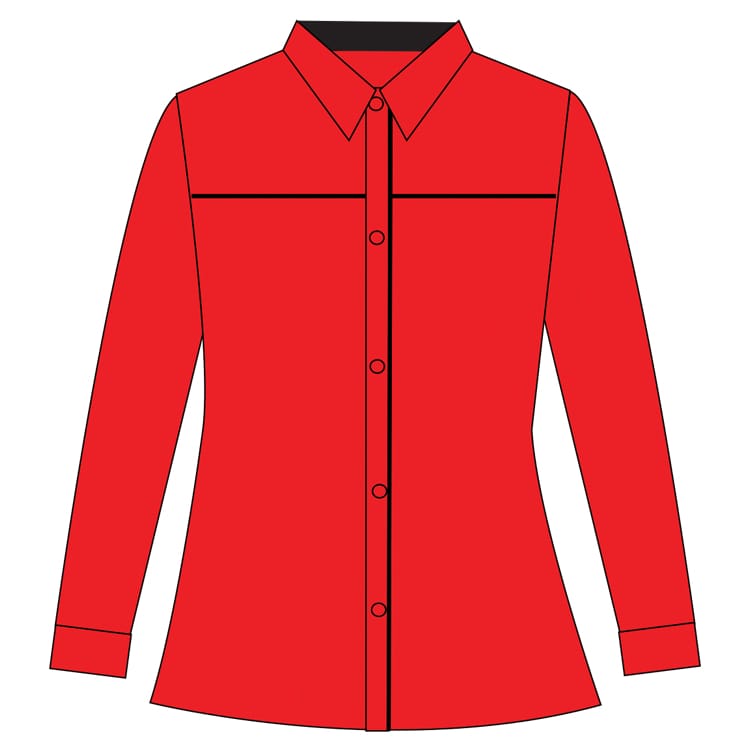 Corporate Shirt Female Long Sleeve (RKUCPS052)