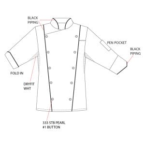 Sous Chef Jacket (RKURSU3)